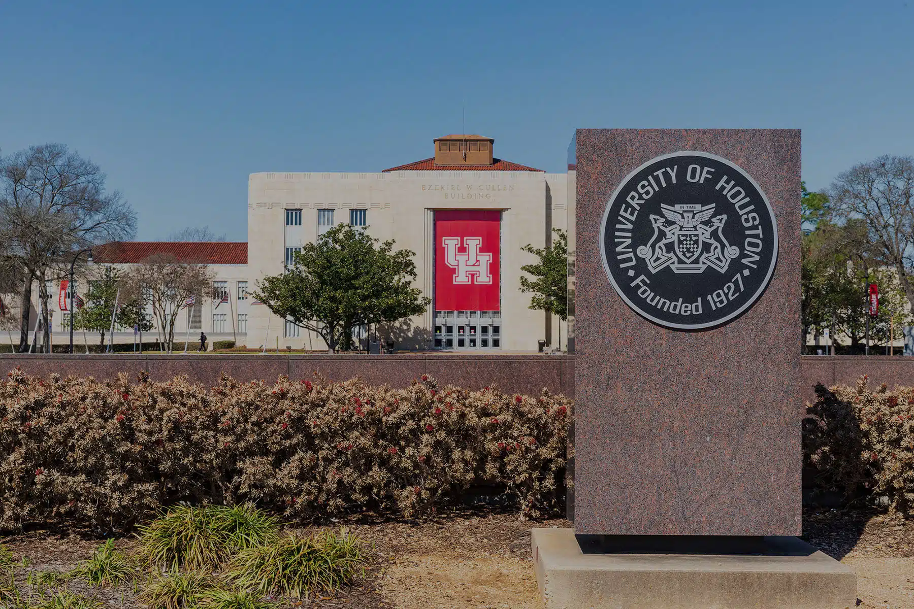 The Ezekiel W. Cullen Building on the University of Houston Campus